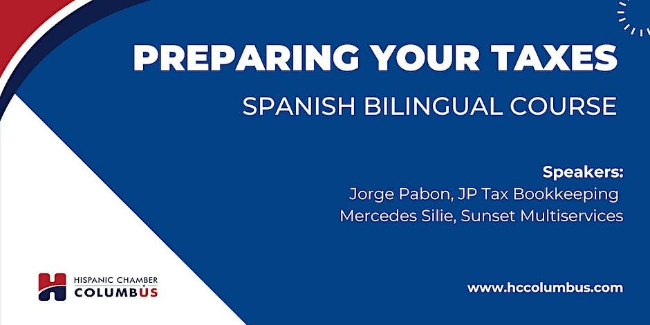 Preparing Your Business Taxes (Spanish Bilingual Course) | HCC Event